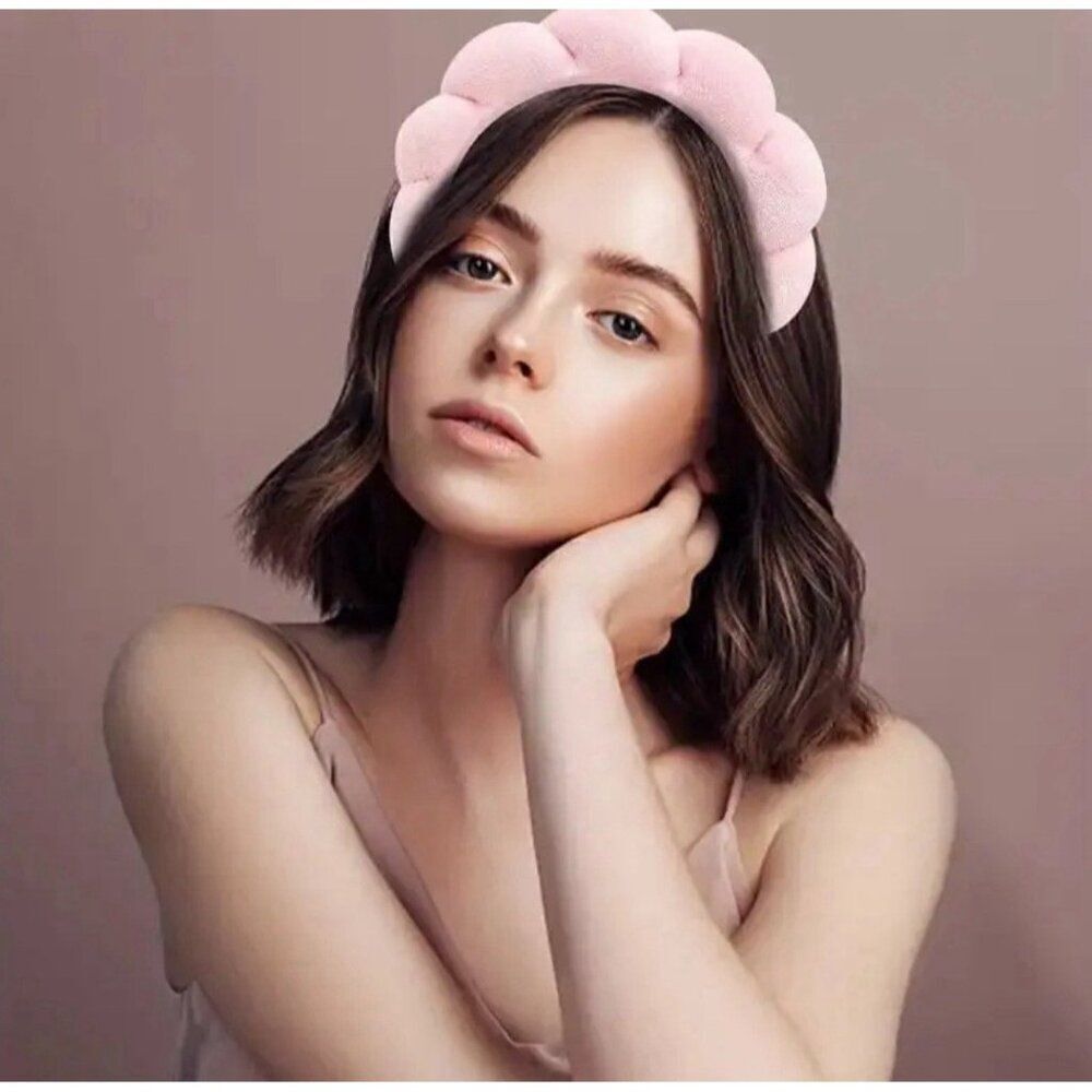 Medicube Pink Skincare Viral Headband